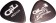 G&L Plektren (12 St�ck) Schwarz - Medium