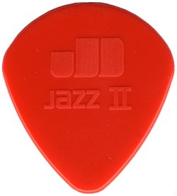 Dunlop Jazz Plektren Jazz II: 1.18mm rot (12 StÃŒck)