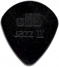 Dunlop Jazz Plektren Jazz II: 1.18mm schwarz (12 StÃŒck)
