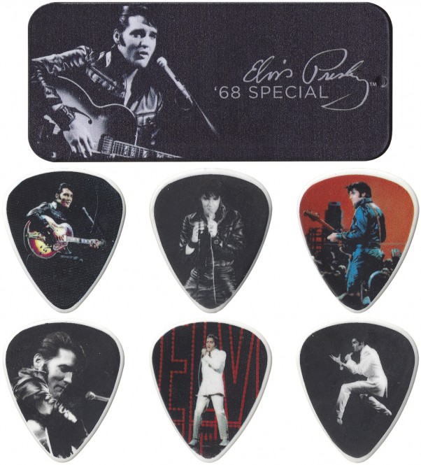 Dunlop Elvis Presley '68 Special Picks Tin Box 