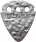 Dunlop Teckpick Plektren Aluminium, Strukturiert (12 StÃŒck)