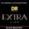 DR Strings EXTRA LIFE Black Beauties 6-String Bass 