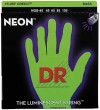 DR Strings HiDef Neon Green 4-String Bass 