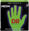 DR Strings HiDef Neon Green 5-String Bass 