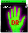 DR Strings HiDef Neon Green 6-String Bass 