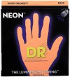 DR Strings HiDef Neon Orange 6-String Bass 