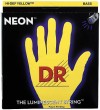 DR Strings HiDef Neon Yellow 6-String Bass 