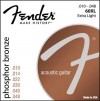 Fender 60 Phosphor Bronze Akustik Saiten 