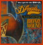 D'Angelico Bronze Wound Strings 