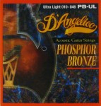 D'Angelico Phosphor Bronze Strings 