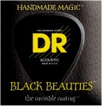 DR Strings K3 BLACK BEAUTIES Acoustic 