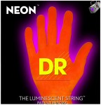 DR Strings HiDef Neon Orange 7-String 