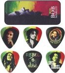 Dunlop Bob Marley Rasta Series Heavy Plektren Tin Box 