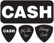 Dunlop Johnny Cash Bold Picks Tin Box 