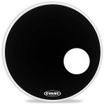 Evans EQ3 Black Bass Drum Resonanzfell 