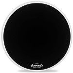 Evans EQ1 Black Bass Drum Resonanzfell 