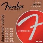 Fender Dura-Tone 880 Akustik 12-String CL (010-050) 